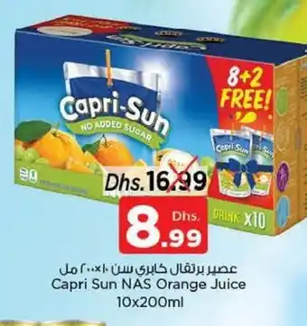 Nesto Capri sun nas orange juice 10 x 200ml offer