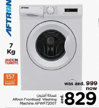 Nesto Aftron frontload washing machine AFWF7200T offer