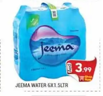 Pasons Jeema water 6 x 1.5ltr offer