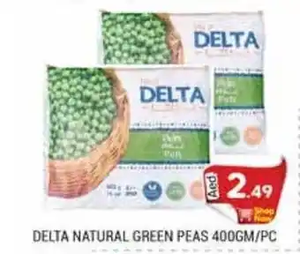 Pasons Delta natural green peas 400gm per pc offer
