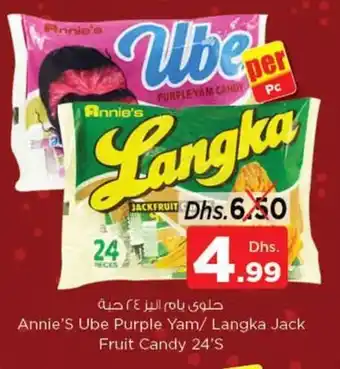 Nesto Annie's Ube Purple Yam/ Langka Jack Fruit Candy 24's offer
