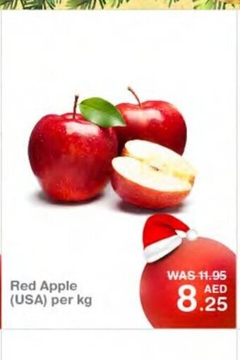Choithrams Red apple per kg offer