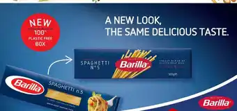 Choithrams Barilla new look 100% plastic free box offer