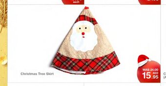 Choithrams Christmas tree skirt offer