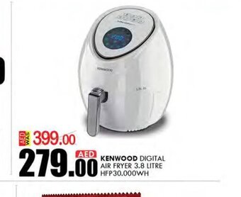KM Trading Kenwood digital air fryer 3.8 litre offer