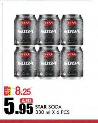 KM Trading Star soda 330ml x 6pcs offer