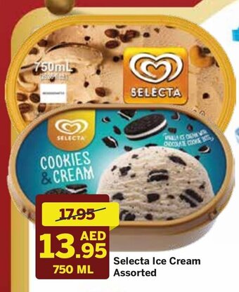 West Zone Supermarket Selecta ice cream assorted 750ml offer