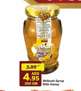 West Zone Supermarket Wellcost syrup with honey 250gm offer