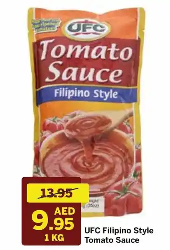West Zone Supermarket UFC Filipino style tomato sauce 1kg offer