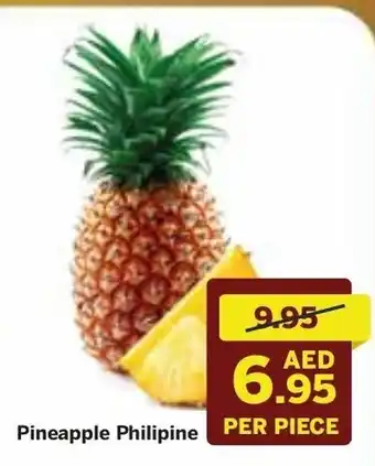 West Zone Supermarket Pineapple per piece offer