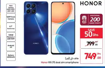Carrefour Honor X8 LTE dual sim smartphone offer