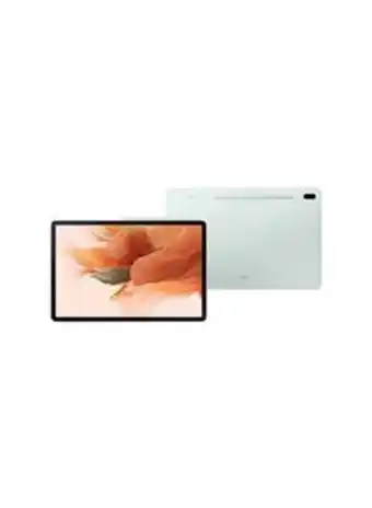 Noon Galaxy tab s7 fe 12.4inch 4gb ram 64 gb wifi mystic green - middle east version offer