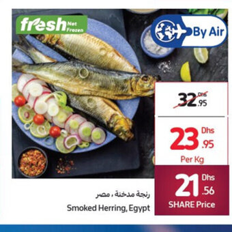 Carrefour Smoked herring per kg offer