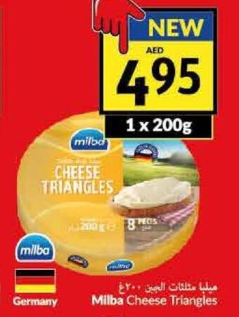 Viva Milba cheese triangles 200g offer