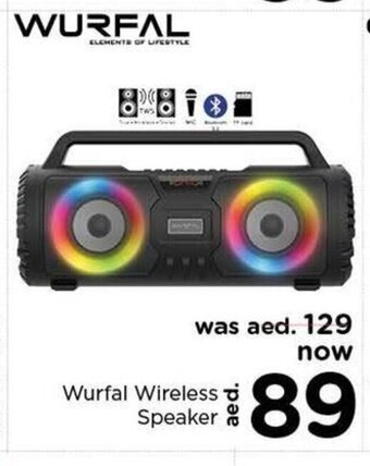 Nesto Wurfal Wireless Speaker offer