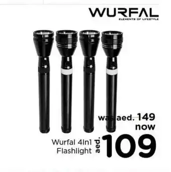 Nesto Wurfal 4 in 1 Flashlight offer