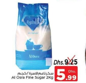 Nesto Al Osra Fine Sugar 2Kg offer