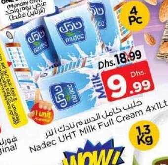 Nesto Nadec UHT milk full cream 4 x 1lt offer