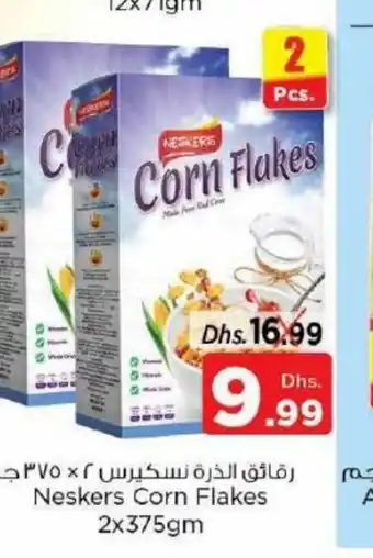 Nesto Neskers corn flakes 2 x 375g offer