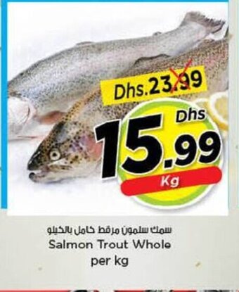 Nesto Salmon trout whole per kg offer