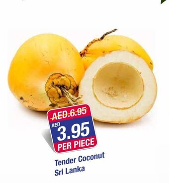 West Zone Supermarket Tender coconut per piece offer