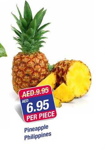 West Zone Supermarket Pineapple per piece offer