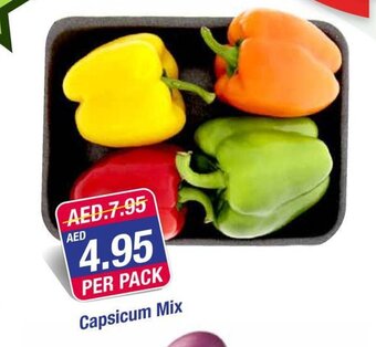 West Zone Supermarket Capsicum mix per pack offer