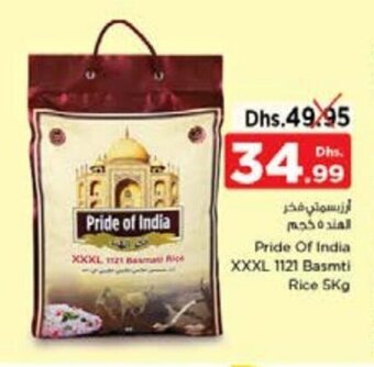 Nesto Pride of India XXXL 1121 basmti rice 5kg offer