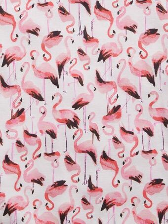 Kids 100% organic cotton flamingo pj set