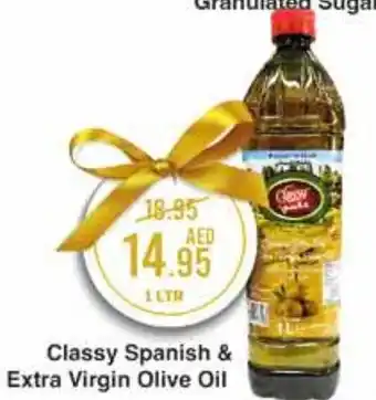 West Zone Supermarket Classy Spanish & Extra Virgin Olive Oil 1ltr offer