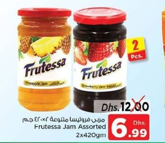 Nesto Frutessa jam assorted 2 x 420gm offer