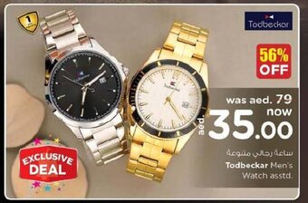 Nesto Todbeckar men's watch asstd. offer
