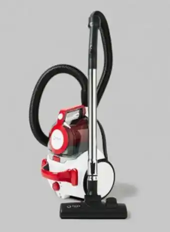 Noon Vacuum cleaner - bagless 1.2 liter 1600 w red/white- electric powered broom offer