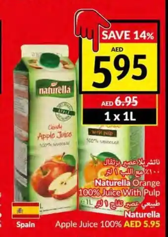 Viva Naturella Apple Juice 100% 1 x 1L offer