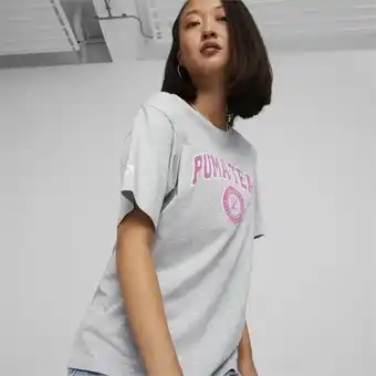 Puma Puma team graphic tee women offer