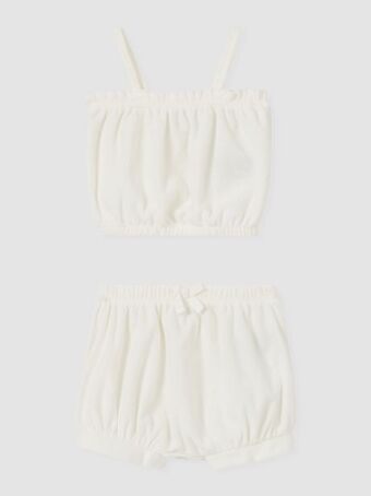 GAP Baby towel terry two-piece outfit set offer