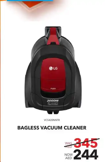 Sharaf DG LG Bagless vacuum cleaner offer
