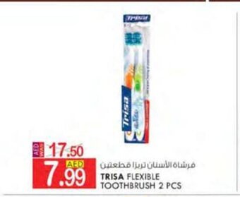 KM Trading Trisa flexible toothbrush 2 pcs offer