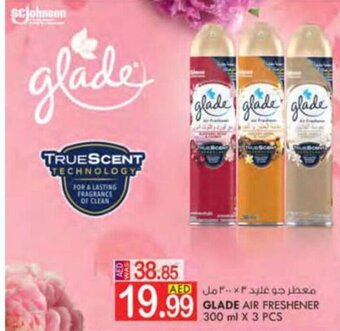 KM Trading Glade air freshener 300ml x 3pcs offer