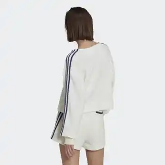Adidas Crop towel terry cardigan offer