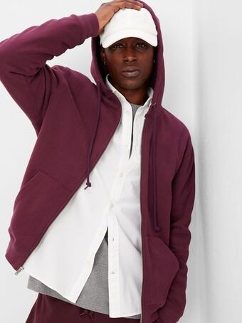 GAP Vintage soft full-zip hoodie offer