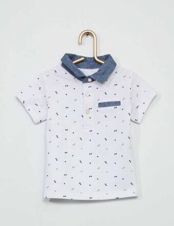 Kiabi Cotton piqué polo shirt offer