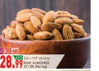 KM Trading Raw almonds 27/30 per kg offer