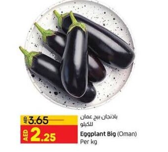 Lulu Hypermarket Eggplant Big Per Kg offer