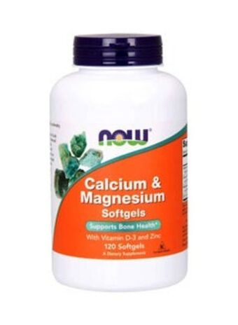 Noon Calcium & magnesium with vitamin d3 and zinc 120 softgels offer