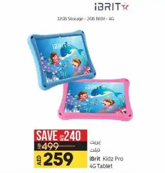 Lulu Hypermarket iBrit kidz pro 4G tablet offer