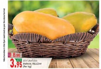 KM Trading Papaya yellow (per kg) offer