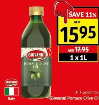 Viva Giovanni Pomace Olive Oil 1 x 1L offer
