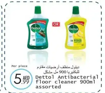 Wear Mart Dettol antibacterial floor cleaner 900ml assorted per piece offer