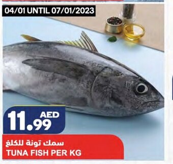 Almaya supermarket Tuna fish per kg offer